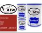 Preview: Chevrolet, Red Hot, WA687F / 62 / GHY: 500ml Lackdose + 500ml Klarlack + 250ml Härter - Set, von ATW Autoteile West.